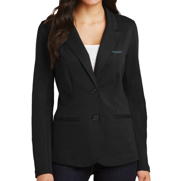 Women's Knit Blazer Thumbnail