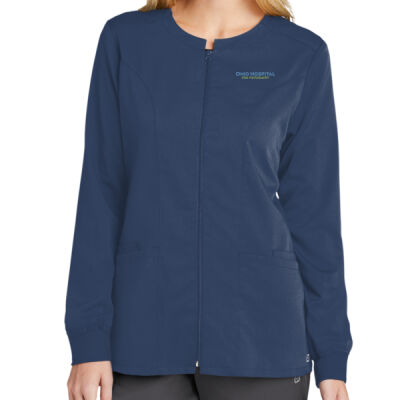 WonderWink® Women’s Premiere Flex™ Full-Zip Scrub Jacket Thumbnail