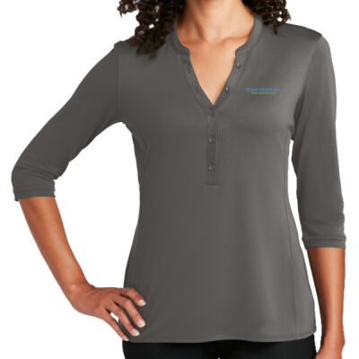 Women's UV Choice Pique Henley Thumbnail